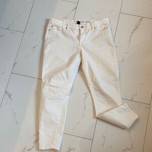 GAP Cream Legging Skimmer Jeans